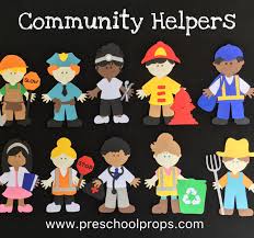 Community Helpers Felt / Flannel Board / Puppet Set | Etsy Canada