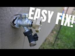 how to fix a loose hose bib without
