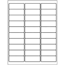 Below is a list of all our label sizes with a detailed drawing (jpg), a downloadable microsoft word®. Free Avery Templates Address Label 30 Per Sheet Return Address Labels Template Address Label Template Free Address Labels