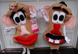 Potato head vintage infant child costume. Mr And Mrs Potato Head Costumes Original Diy Costumes