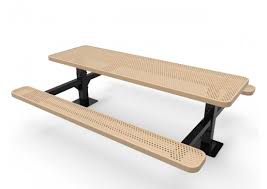 double pedestal picnic table