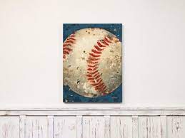 vintage baseball sports wall art sport