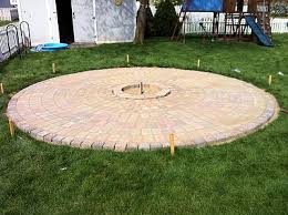 how to build a patio and fire pit with