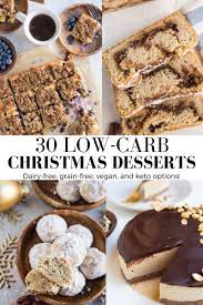 low carb christmas desserts the