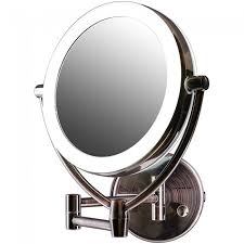 ovente wall mounted vanity mirror with