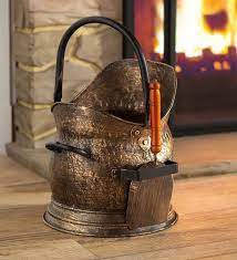 Timeless Fireplace Ash Bucket And