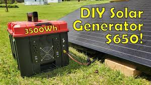 building a 3 5kwh diy solar generator