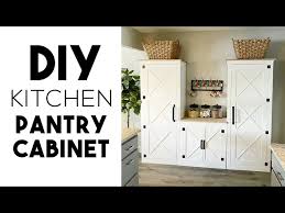 diy kitchen pantry cabinet you