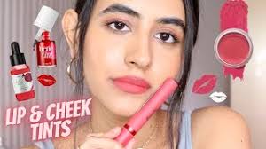 cheek tints you need with lip swatches