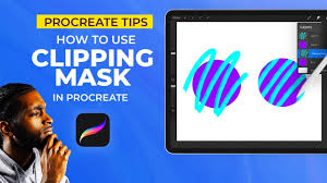 clipping mask feature in procreate