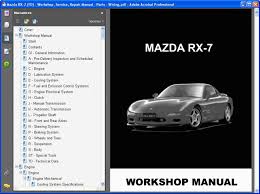English 1994 mazda rx 7 workshop manual.pdf 94 workshop manual 1994. Mazda Rx 7 Fd Service Manual Wiring Diagram Parts Manual