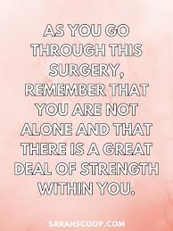 surgery prayers es for a friend and