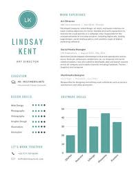 Teal Simple Infographic Resume Templates By Canva