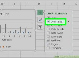 How To Label Axes In Excel 6 Steps With Pictures Wikihow