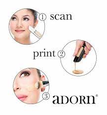 adorn 3d makeup pen detects your skin