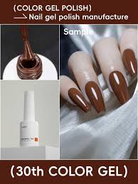 10ml maroon color nail gel polish nail