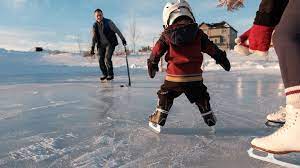teaching your toddler to ice skate