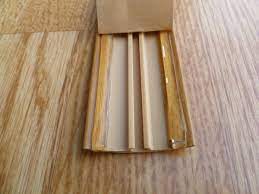 32mm wood effect door edging floor trim