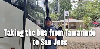 the bus from tamarindo to san jose