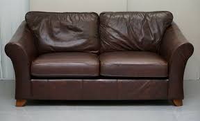 1999 abbey brown leather sofa part of