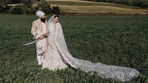 a traditional sikh wedding with a twist