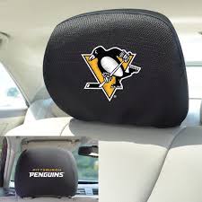 Pittsburgh Penguins Headrest Cover Set