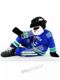 You want a shark go to san jose. Fin The Whale Of The Vancouver Canucks Orca Mascot Costume Animal