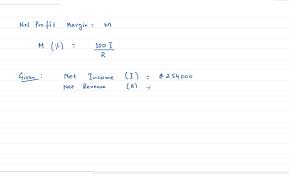 solved a company s net profit margins