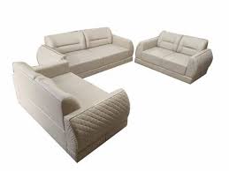 6 seater leather sofa set for home