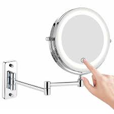 lighted makeup vanity mirror