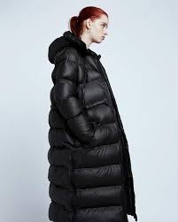 Insulated Rubberized Long Puffer Coat