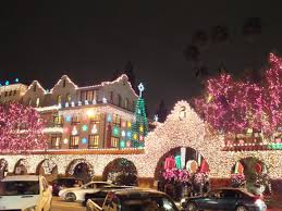 Christmas Lights In Downtown Riverside California