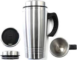 I personally dislike stainless steel as it eventually takes on coffee stains and arguably alters the flavor of the coffee. Vibex 16oz Stainless Steel Coffee Cup With Handle Insulated Thermos Travel Tumbler Stainless Steel Tumbler Price In India Buy Vibex 16oz Stainless Steel Coffee Cup With Handle Insulated Thermos