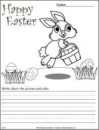 Each worksheet provides a different inspiration to help spark a child's creative writing. Spring And Easter Kindergarten Skills Made By Teachers