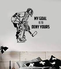 Buy Hockey Goalie My Goal Deny Yours