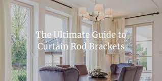 types of curtain rod brackets dry