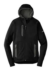 Eddie Bauer Mens Sport Hooded Full Zip Fleece Jacket
