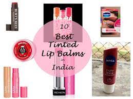 my 10 best tinted lip balms available
