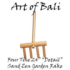 Unstained Zen Garden Rake