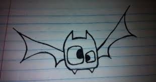 These drawing instructions are fun and easy, with just 6 steps to follow you will be drawing your nocturnal animal in no time, also check our other how to draw tutorials. How To Draw A Cute Cartoon Bat Easy Step By Step Tutorial Cartoon Bat Cartoon Drawings Drawing Cartoon Characters