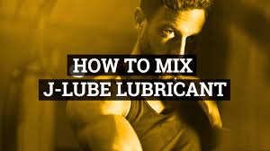 how to mix j lube lubricant step by