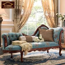 We offer different colors and styles for you to mix and match so you can lounge in comfort. American Solid Wood Chaise Chair Fabric Living Room Single Leather Sofa Bed Bedroom Aesthetic Small Apartment Continental Lounge Chair