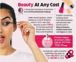 market for costly beauty brands grows 6