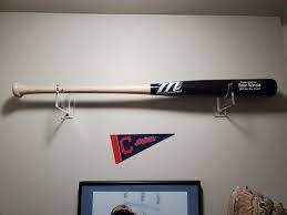 Acrylic Baseball Bat Horizontal Wall