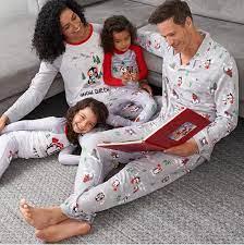 9 matching christmas pajamas for