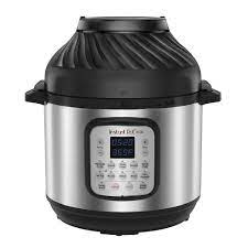 Slow cook, steam, sauté and more to make quick and easy meals anywhere, any time. Instant Pot 8 Qt 11 In 1 Air Fryer Duo Crisp Electric Pressure Cooker Target