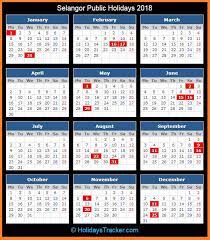 01 mon new year's day. Public Holidays For Selangor