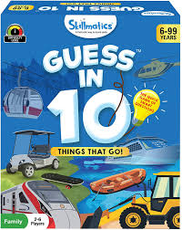 A small, rectangular piece of card or plastic, often with your signature, photograph, or other…. Amazon Com Skillmatics Guess In 10 Things That Go Card Game Of Questions Super Fun For Travel Family Game Night Summer Camps Gifts For Ages 6 99 Toys Games