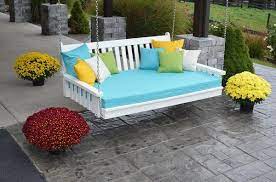 Outdoor Daisy Garden Swing Bed From