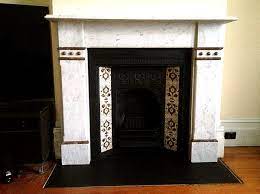 a red federation marble mantle